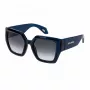 JUSTCAVALLI moteriški drugelio formos akiniai nuo saulės SJC149-5307FK Havana rudi gradientiniai 53mm
