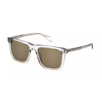JUSTCAVALLI Moteriški akiniai nuo saulės SJC035-5406A7 Rudi Havana rėmeliai Rudi gradientiniai lęšiai 54/14/140 mm