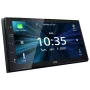 JVC KW-M560BT 6.8 inch Bluetooth automobilinis medijos imtuvas su 13 juostų ekvalaizeriu, Android veidrodžiu, 3 išėjimais ir galine USB