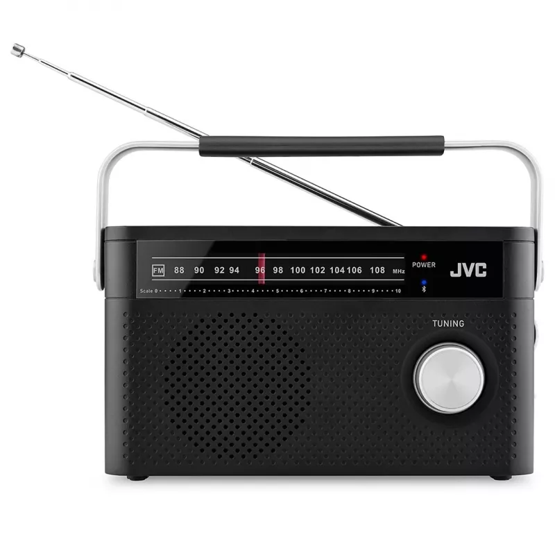 JVC Portable Radio RA-E315B Black