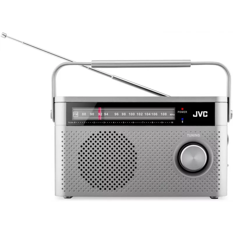 JVC RA-E315G nešiojamas radijo imtuvas pilkas