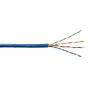 Kabel Emiter Net UTP (U/UTP) Cat.5e, Linka, 4x2x24AWG, PCW, mėlyna