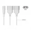 kabelmeister Euro ilginamasis laidas su 3 Schuko lizdais, 0,25 m, juodas (16 A, 3680 W)