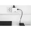 KABELMEISTER Power Strip Cube su 3x Schutzkontakt lizdais, USB-C 20W PD 3.0 ir USB-A 18W, 1,5 m, baltas