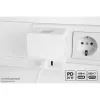 KABELMEISTER Power Strip Cube su 3x Schutzkontakt lizdais, USB-C 20W PD 3.0 ir USB-A 18W, 1,5 m, baltas