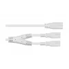 KABELMEISTER SK0877-W003 maitinimo skirstytuvo laidas IEC C8 į 2x IEC C7, 0,3 m, juodas