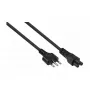 Kabelmeister SK6505-S018 maitinimo laidas - itališkas I tipo kištukas į IEC C5, juodas, 1.8m