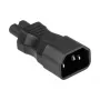 KABELMEISTER SKA-1470S IEC C14 į C7 maitinimo adapteris – 250 V / 2,5 A, juodas
