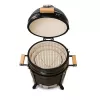 KAMADO BONO MINIMO 15 (40CM) Kamado keraminis grilis, 33 cm kepimo grotelės, blizgiai juoda