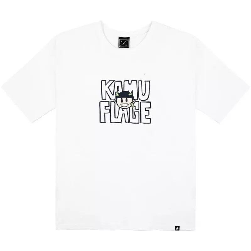 Kamuflage Cashout T-shirt White L size