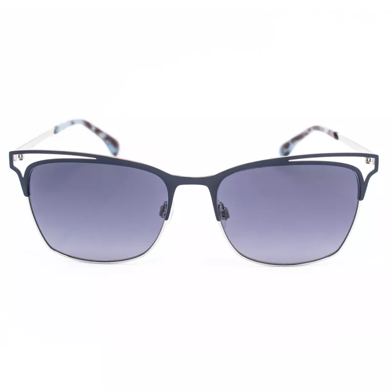 KAREN MILLEN KM7010-601 Moteriški akiniai nuo saulės Havana Brown Gradient 55mm