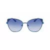 KARL LAGERFELD KL341S-400 Moteriški drugelio formos akiniai nuo saulės mėlyni gradientiniai 56mm