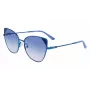 KARL LAGERFELD KL341S-400 Moteriški drugelio formos akiniai nuo saulės mėlyni gradientiniai 56mm