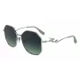 KARL LAGERFELD KL358S-041 Moteriški akiniai nuo saulės - Juodas rėmelis, pilki lęšiai, 57 mm