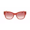 KARL LAGERFELD KL6069S-805 Moteriški akiniai nuo saulės Havana Square Acetate 54mm