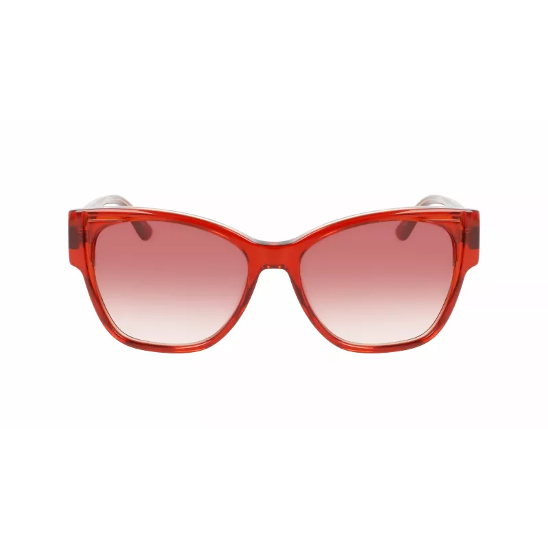 KARL LAGERFELD KL6069S-805 Moteriški akiniai nuo saulės Havana Square Acetate 54mm