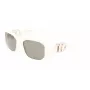 KARL LAGERFELD KL6085S-105 Moteriški kvadratiniai acetatiniai akiniai nuo saulės Juoda/Pilka 55/18/140 mm