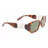 KARL LAGERFELD KL6085S-240 Moteriški katės akies formos akiniai nuo saulės Havana rudi gradientiniai 55mm