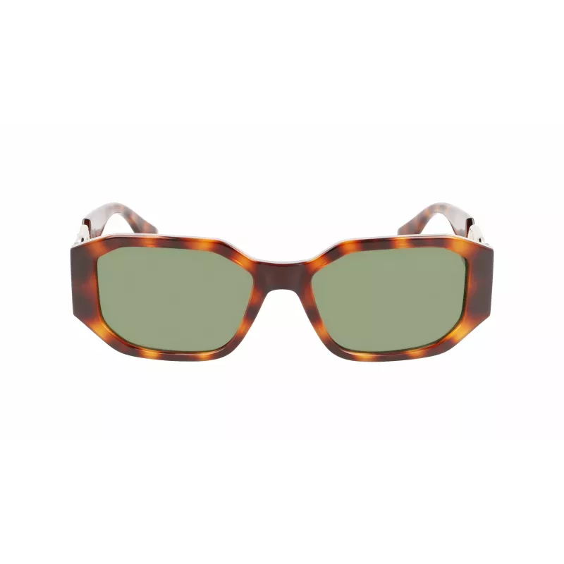 KARL LAGERFELD KL6085S-240 Moteriški katės akies formos akiniai nuo saulės Havana rudi gradientiniai 55mm