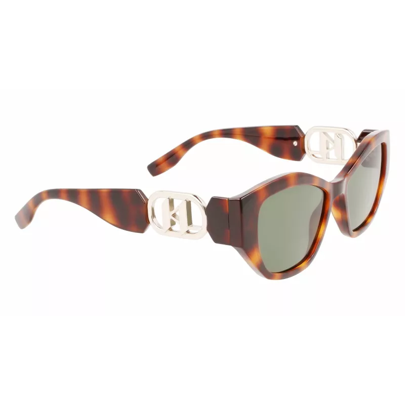 KARL LAGERFELD KL6086S-240 Moteriški akiniai nuo saulės Havana Brown Gradient 54mm