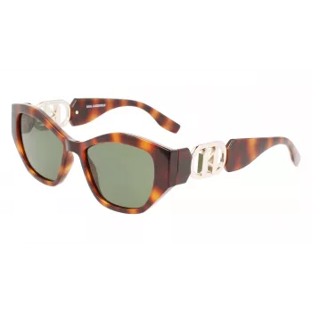 KARL LAGERFELD KL6086S-240 Moteriški akiniai nuo saulės Havana Brown Gradient 54mm