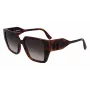 KARL LAGERFELD KL6098S-240 Moteriški akiniai nuo saulės Havana Brown Gradient 52mm