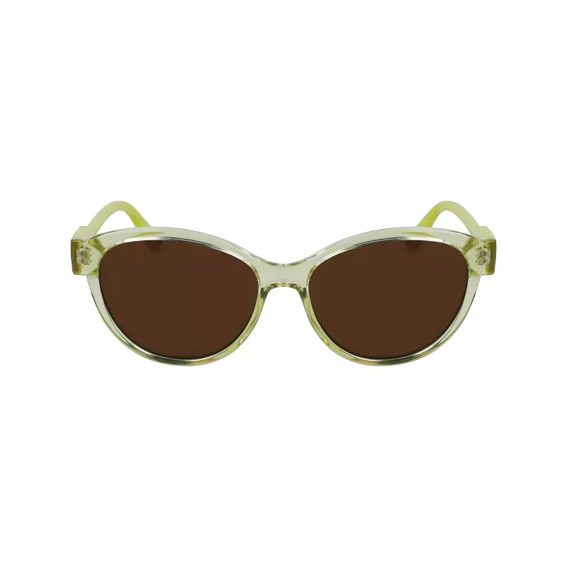 KARL LAGERFELD KL6099S-703 Moteriški akiniai nuo saulės Havana rudo acetato rėmeliu, rudi gradientiniai lęšiai 54/15/140 mm