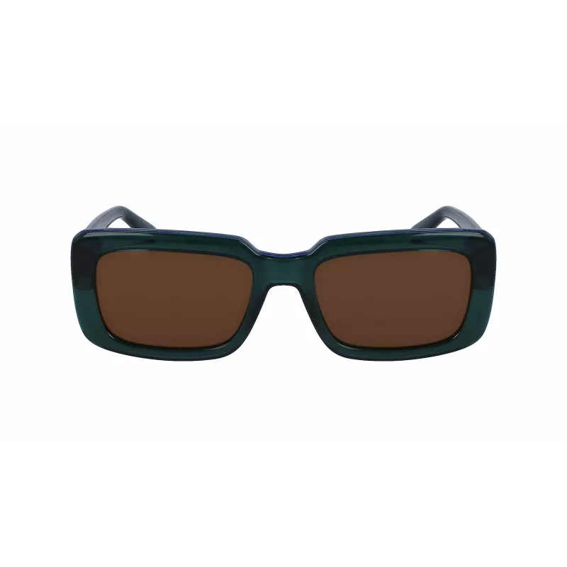 KARL LAGERFELD KL6101S-300 Unisex Akiniai 54mm Pilki Lęšiai Juodas Acetato Rėmas UV400