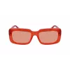 KARL LAGERFELD KL6101S-800 Unisex akiniai - juodas rėmelis, pilki lęšiai, 54 mm