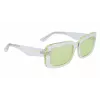 KARL LAGERFELD KL6101S-970 Unisex Akiniai 54/19/140 mm Kvadratinis Acetato Rėmas Polikarbonato Lęšiai UV400
