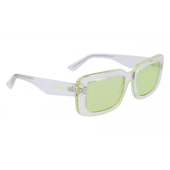 KARL LAGERFELD KL6101S-970 Unisex Akiniai 54/19/140 mm Kvadratinis Acetato Rėmas Polikarbonato Lęšiai UV400