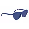 KARL LAGERFELD KL6103S-407 Moteriški drugelio formos akiniai nuo saulės Havana 58mm
