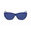 KARL LAGERFELD KL6103S-407 Moteriški drugelio formos akiniai nuo saulės Havana 58mm