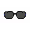KARL LAGERFELD KL6124S-001 Moteriški katės akies akiniai nuo saulės Juodi/Pilki 53mm