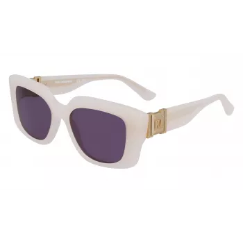 KARL LAGERFELD KL6125S-280 Moteriški akiniai nuo saulės Havana Tortoise acetato rėmeliu, rudi gradientiniai lęšiai 52mm
