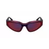 KARL LAGERFELD KL6128S-606 Unisex Akiniai Nuo Saulės Havana Ruda Acetatas 69mm
