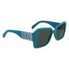 KARL LAGERFELD KL6140S531730 Moteriški katės akies formos akiniai nuo saulės Havana Vėžlio kiauto rudi gradientiniai 53mm