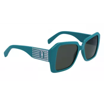 KARL LAGERFELD KL6140S531730 Moteriški katės akies formos akiniai nuo saulės Havana Vėžlio kiauto rudi gradientiniai 53mm