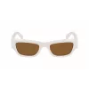 KARL LAGERFELD KL6141S522110 Moteriški akiniai nuo saulės - Juodas rėmelis, pilki gradientiniai lęšiai 52/21/140 mm