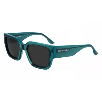 KARL LAGERFELD KL6142S-316 Unisex stačiakampiai akiniai nuo saulės Havana 55mm