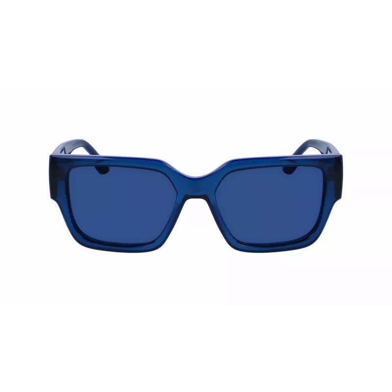 KARL LAGERFELD KL6142S-423 Unisex akiniai nuo saulės Blue Havana Grey Blue 55mm