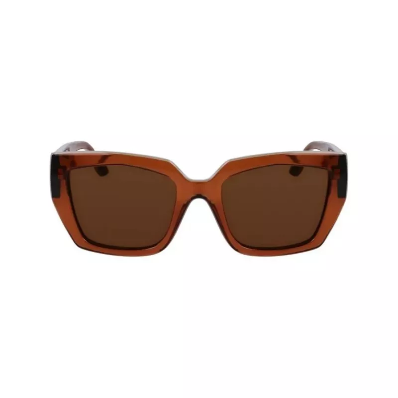 KARL LAGERFELD KL6143S-246 Moteriški akiniai nuo saulės Havana Brown Tortoise Acetate rėmelis Brown Gradient lęšiai 53mm