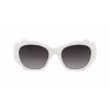 KARL LAGERFELD KL6146S-105 Moteriški akiniai nuo saulės Havana Acetate Square Frame Brown Gradient Lens 54mm