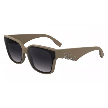 KARL LAGERFELD KL6161S-272 Moteriški akiniai nuo saulės Havana Acetatas Rudi Gradientiniai 63mm