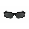 KARL LAGERFELD KL6167S-001 Moteriški akiniai nuo saulės Juodi Pilki 53mm