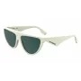 KARL LAGERFELD KL6185S591410 Moteriški drugelio formos akiniai nuo saulės juodi/pilki 59mm