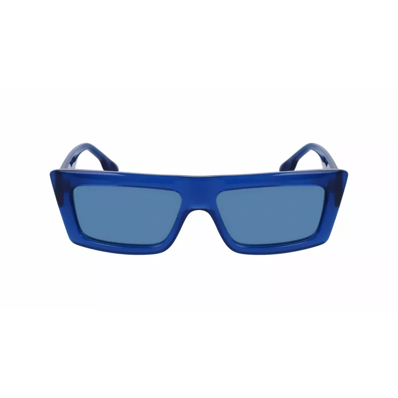 KARL LAGERFELD KLJ6147S Unisex Akiniai - Juodas Rėmas Pilki Lęšiai 56/15/145 mm