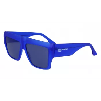KARL LAGERFELD KLJ6148S-433 Unisex akiniai nuo saulės Havana acetatinis rėmas rudi gradientiniai lęšiai 57mm