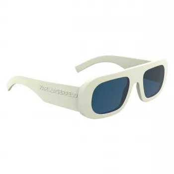 KARL LAGERFELD MAN KL6188S-105 Akiniai nuo saulės - Blizganti juoda, pilki lęšiai, 52/22/145 mm