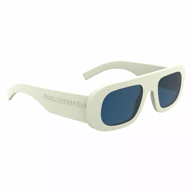 KARL LAGERFELD MAN KL6188S-105 Akiniai nuo saulės - Blizganti juoda, pilki lęšiai, 52/22/145 mm